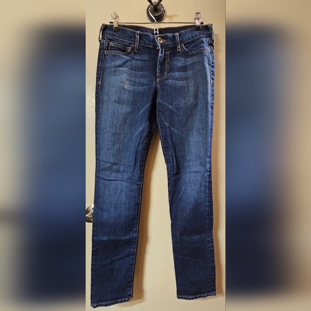 True Religion Denim Blue Jeans Size 27 Victoria Mid Rise